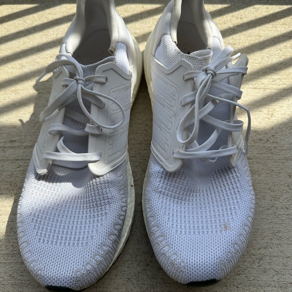 adidas Men's White Athletic Shoes